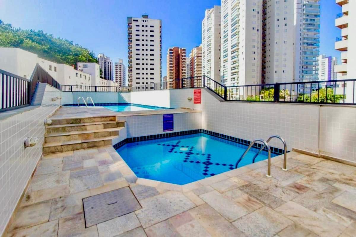 Apto Com Piscina 2 Quadras Da Praia Guarujá Exterior foto